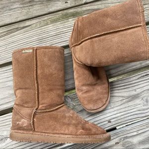 Bearpaw Faux Suede Tan Boots